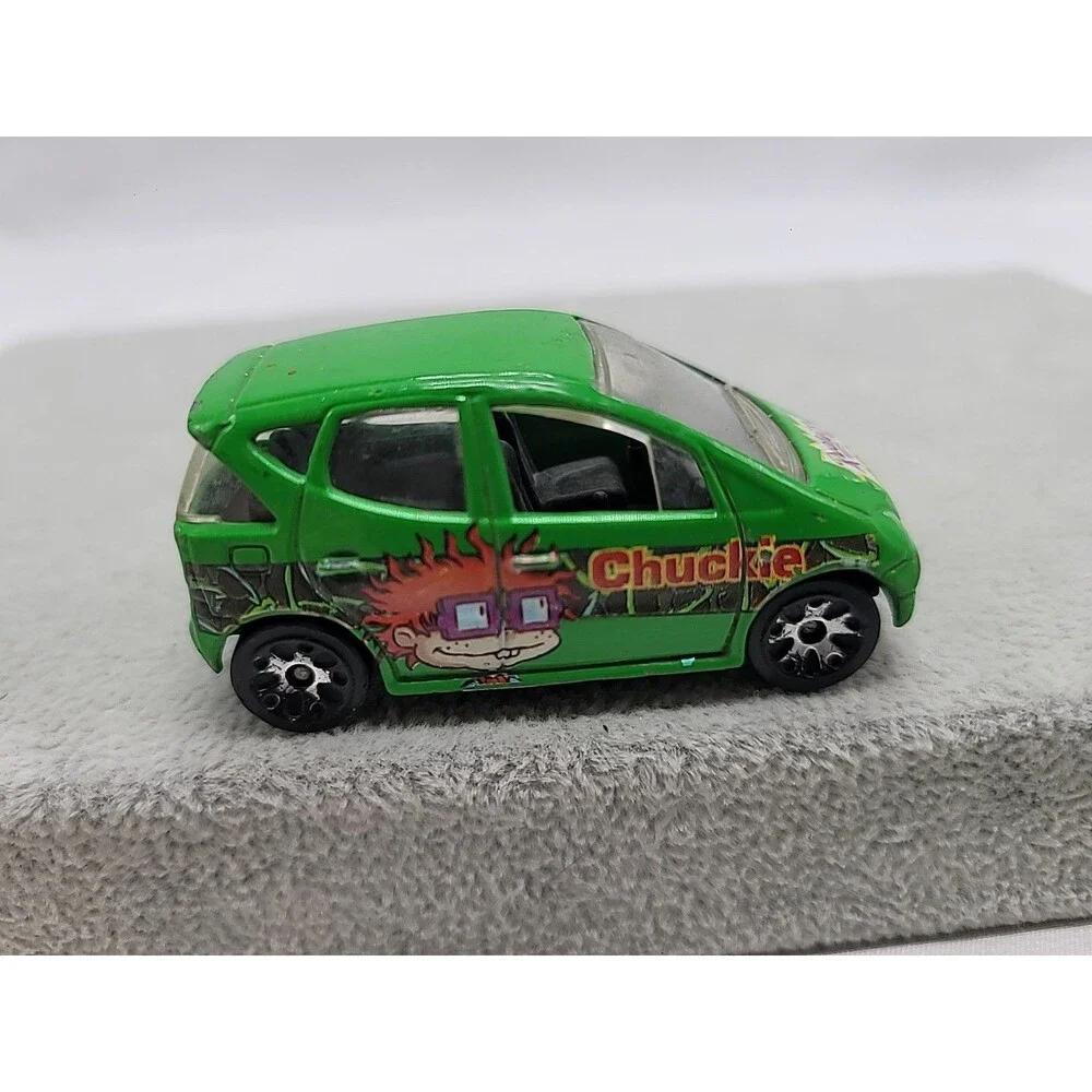 Vintage Matchbox Rugrats MERCEDES-BENZ A-CLASS Chuckie Finster Green 1998 Mattel